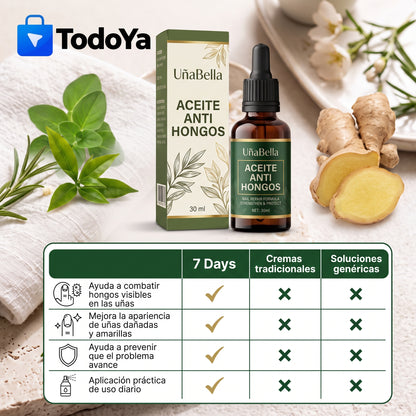UñaBella - Aceite anti-hongos uñas