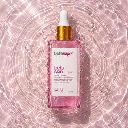 Bella Skin 3 en 1 – Loción Corporal Hidratante y Aclarante